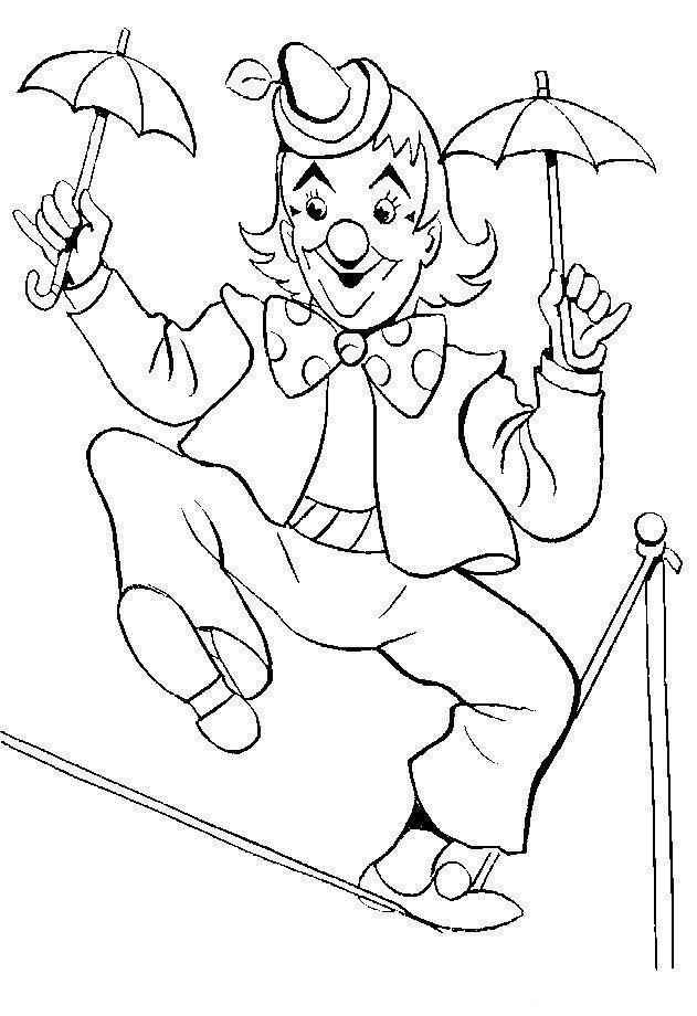 Zirkus Ausmalbilder 393