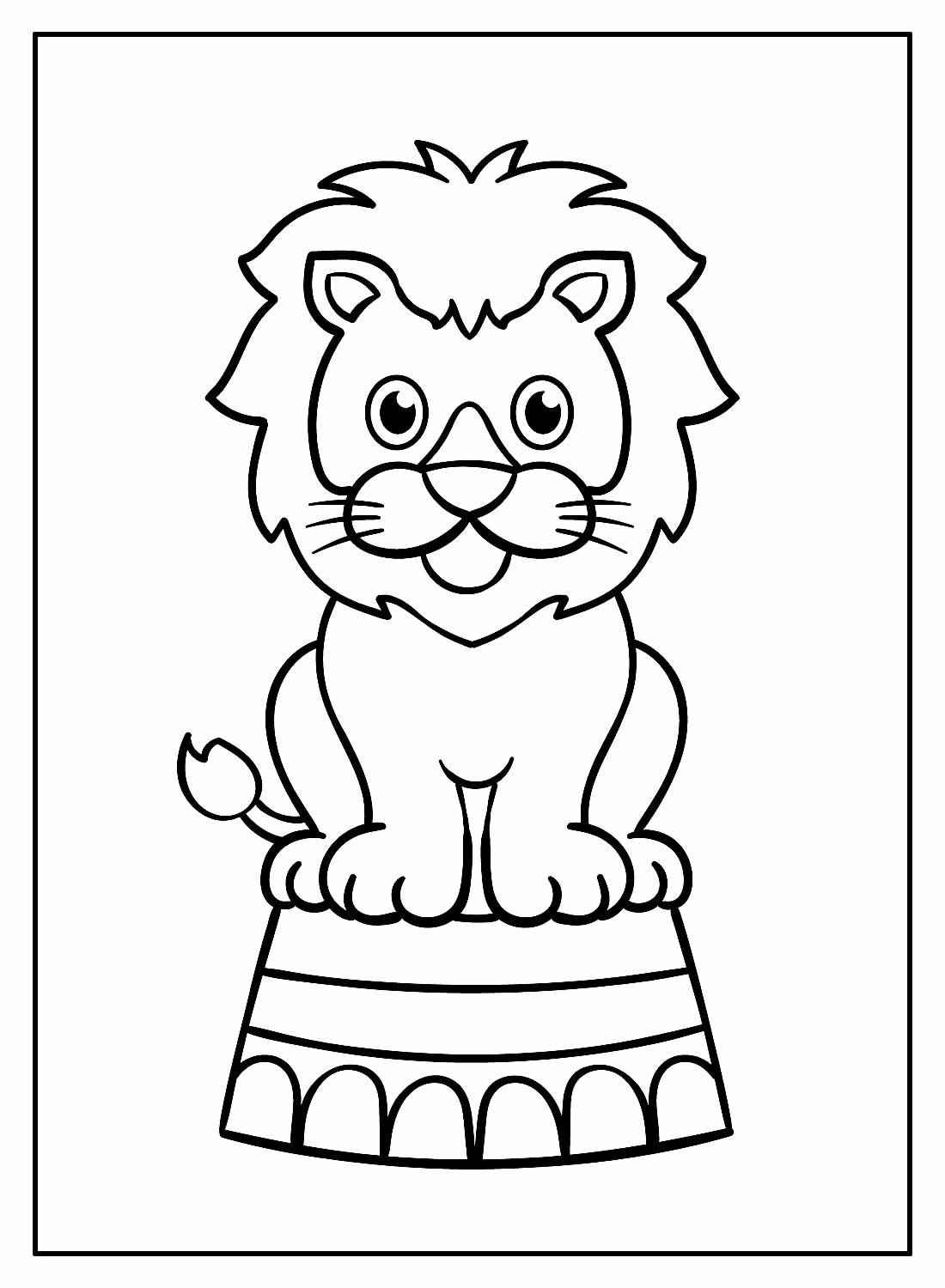 Zirkus Ausmalbilder 632