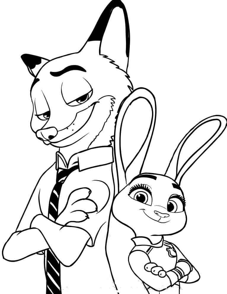 Zootopia Ausmalbilder 260
