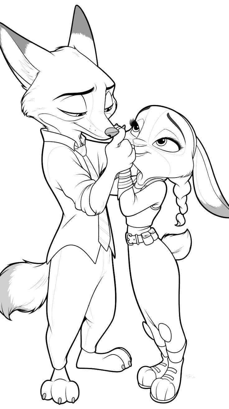 Zootopia Ausmalbilder 416
