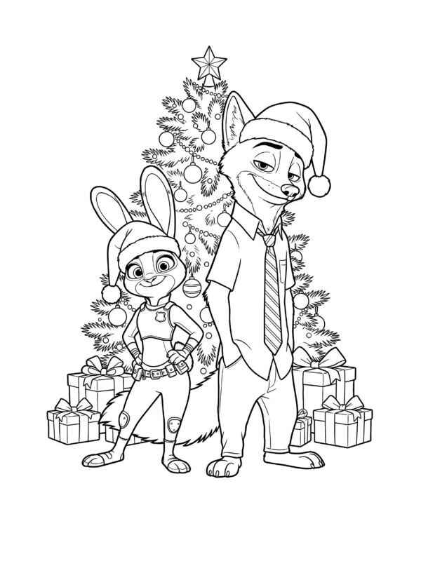 Zootopia Ausmalbilder 806