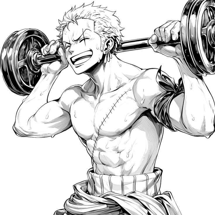 Zoro Ausmalbilder 136