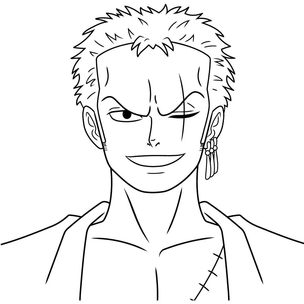 Zoro Ausmalbilder 553